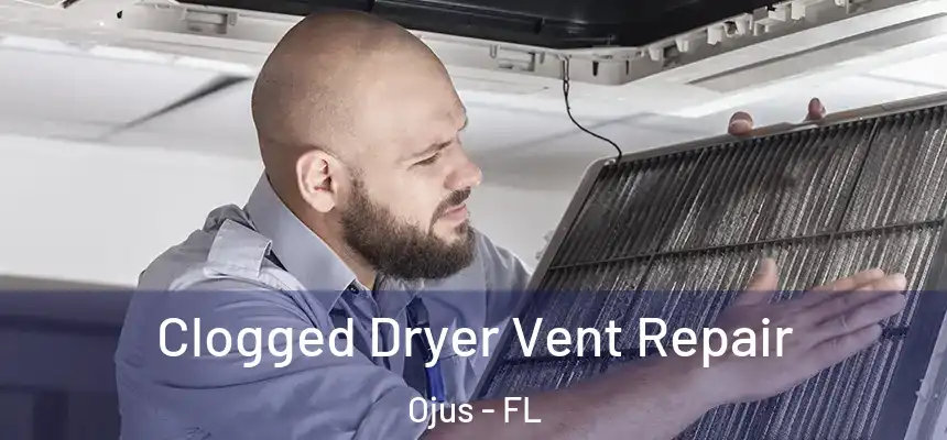 Clogged Dryer Vent Repair Ojus - FL